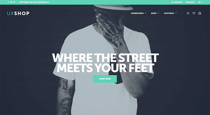 Tienda UX - Tema responsivo de WooCommerce
