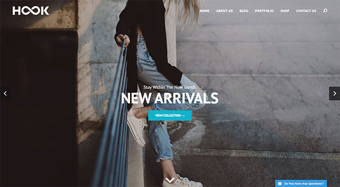 Hook - Tema superior de WordPress