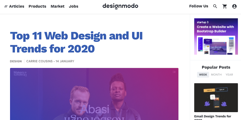 código de cupón de artículos designmodo