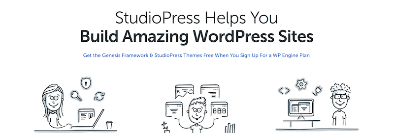 برنامج شركاء موضوع Studiopress WordPress