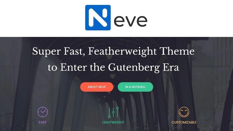 NeveWordPressテーマは無料でダウンロードできます