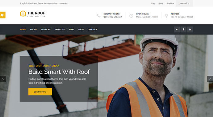 Крыша - WP Construction, Строительный бизнес