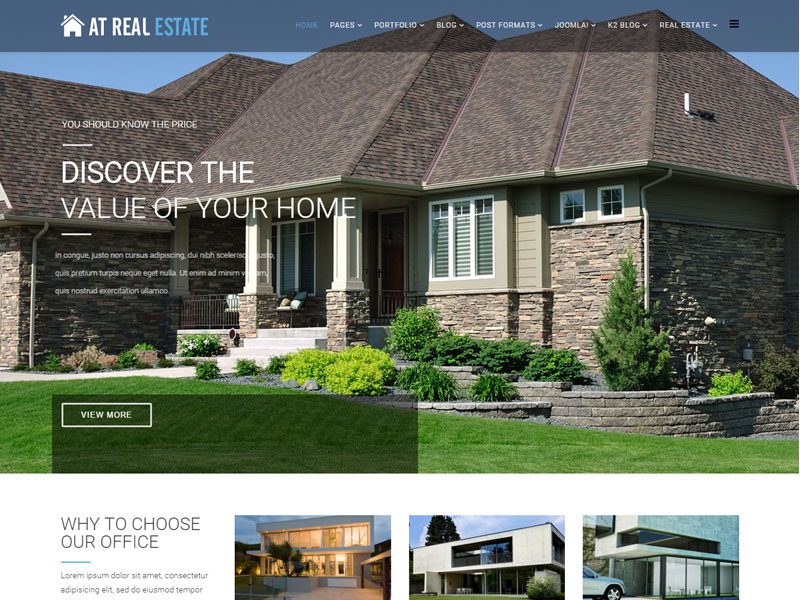 Шаблон Joomla At-Real Estate