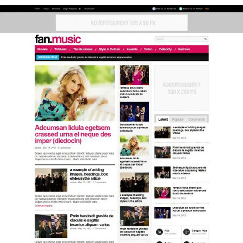 Fanmusic وورد الموضوع