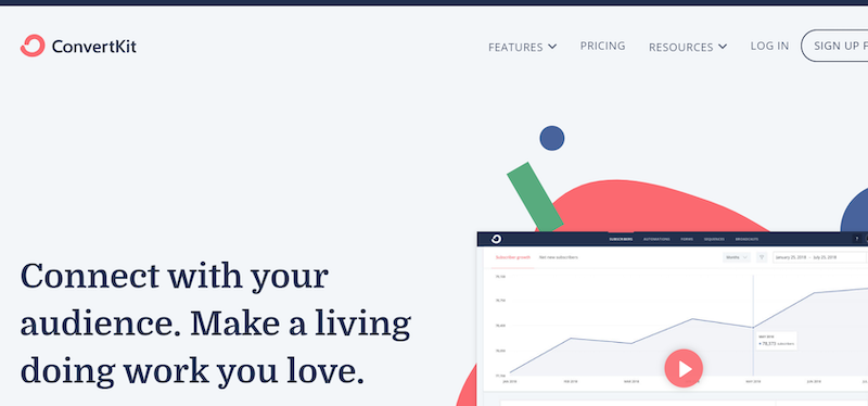 #5. ConvertKit - 훌륭한 Mailchimp 대안