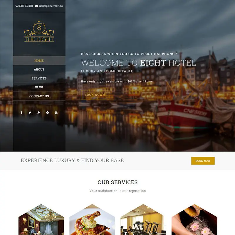 Zt-Hotel Joomla-Vorlage