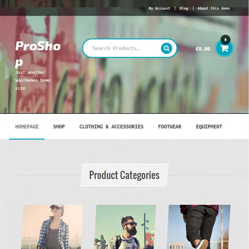 Proshop Wordpress Motyw Woocommerce