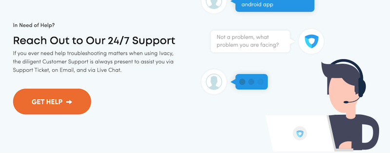 Ivacy VPN 지원 할인