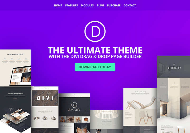 Tema Divi WordPress