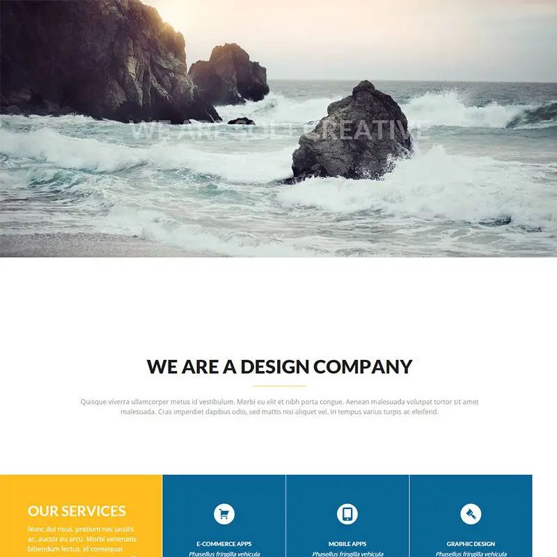 Sol Responsywny motyw Wordpress