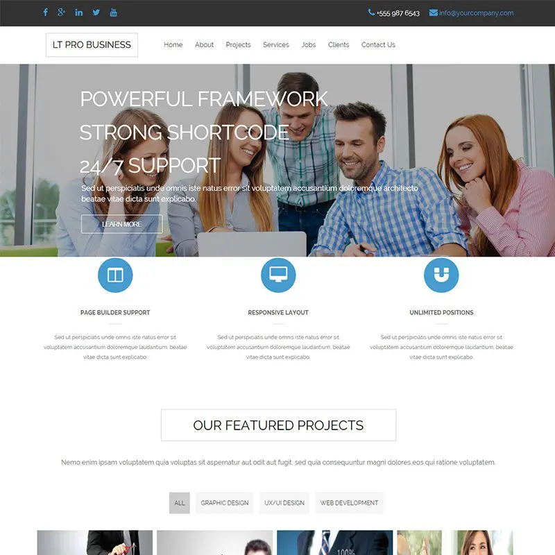 Lt-Pro-Business Wordpress Theme