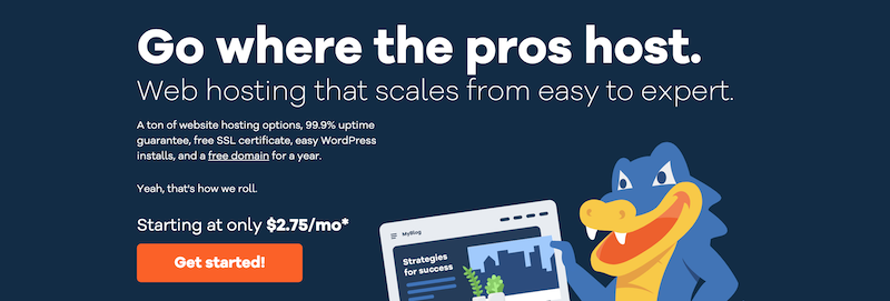 Hostgator는 가장 잘 팔리는 WordPress 호스팅 서비스입니다.