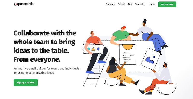 بطاقات بريدية من Designmodo