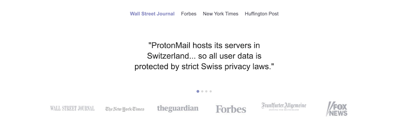 مستخدمي ومراجعات Protonmail