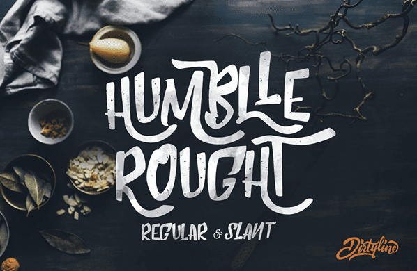 خط مجاني - Humblle Rought