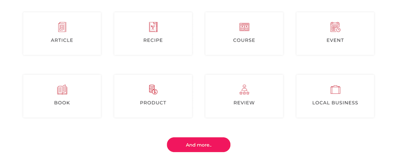 Tester les types de schéma WP Schema Pros