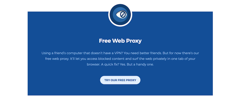 Proxy Web gratuit Hidemyass