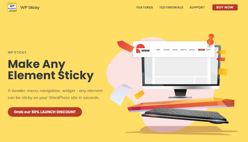 Plugin WordPress WP Sticky