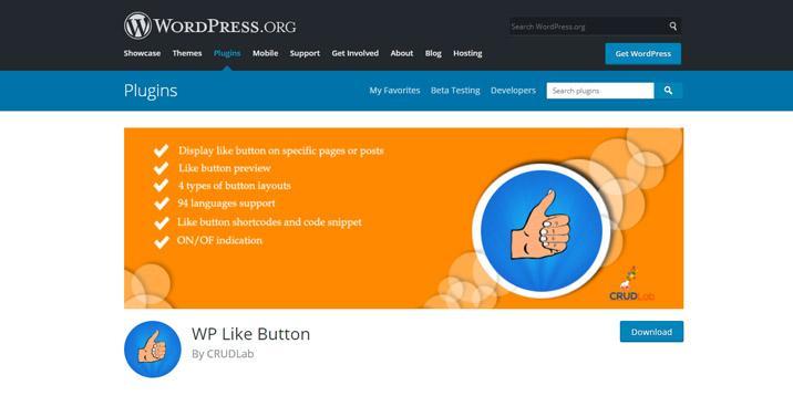 WP Like-Button