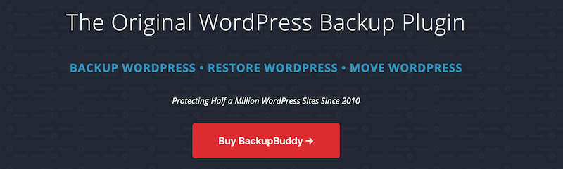 1. BackupBuddy