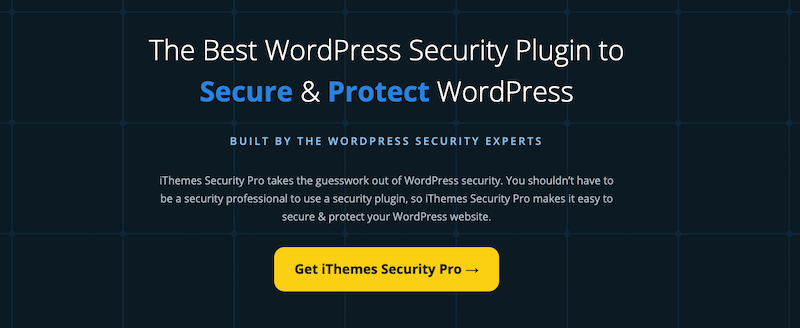 iThemes 安全 WordPress 插件