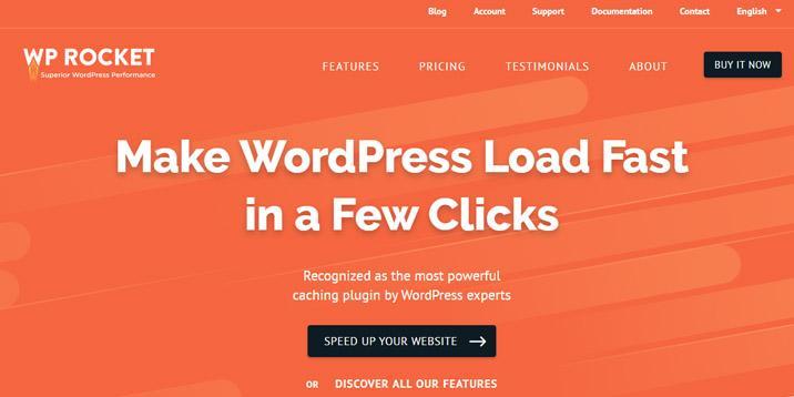 WP Rocket tem um teste grátis