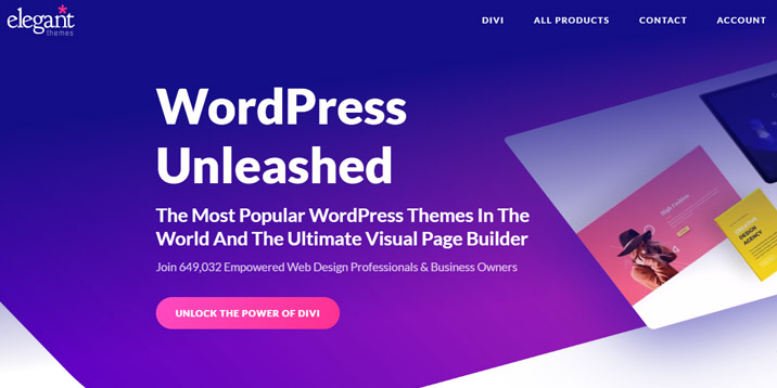 Divi WordPressテーマは、BeThemeの優れた代替手段です