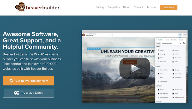 Alternativas a la descarga de Beaver Builder NULLED / Cracked / Pirated