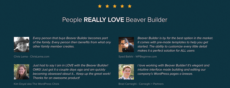 Ventajas de pagar Beaver Builder