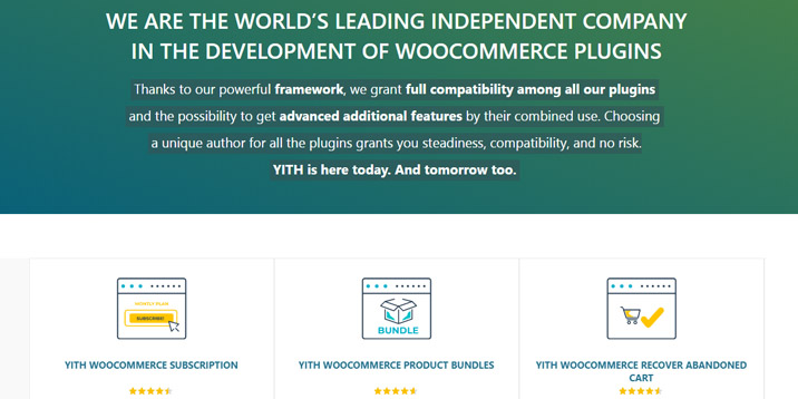 YITH-Landingpage