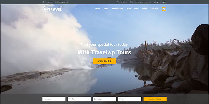 Travel WP - Seyahat Acentesi ve Tur Operatörü için Tur ve Seyahat WordPress Teması