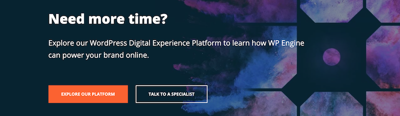 WP Engine en iyi alan barındırıcısıdır