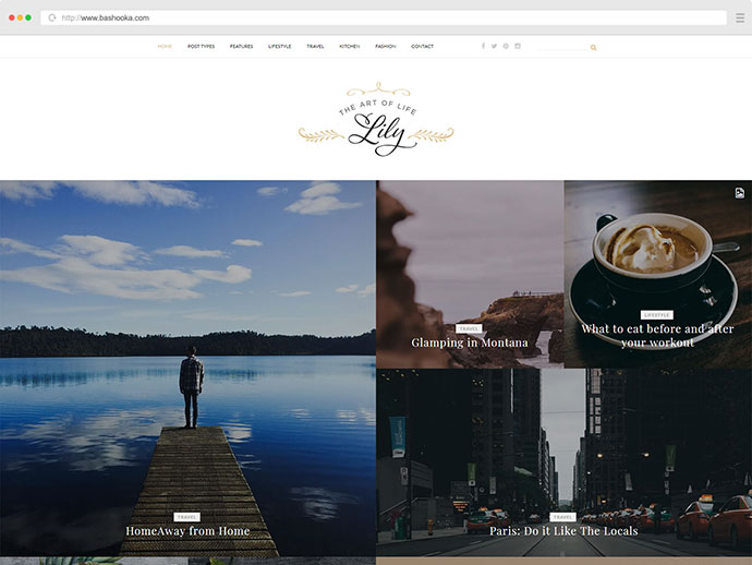 Lily - 优雅的 WordPress 博客主题