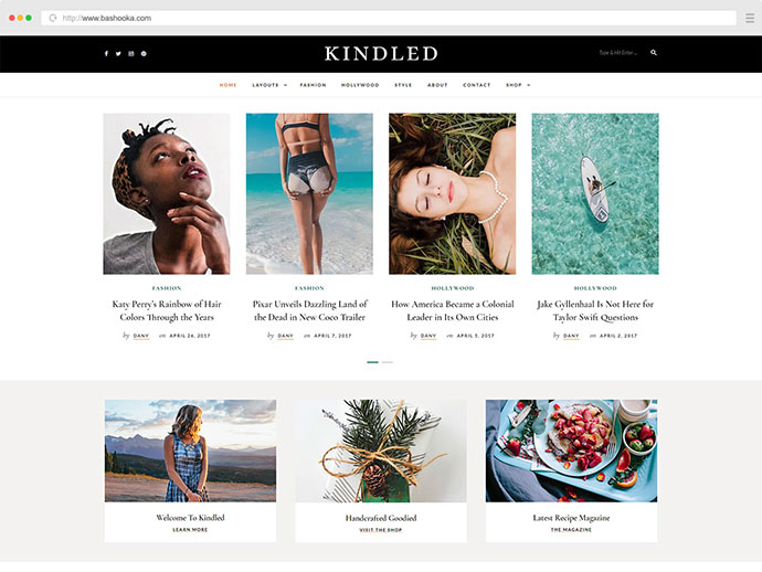 Kindled - 博客 WordPress 主题