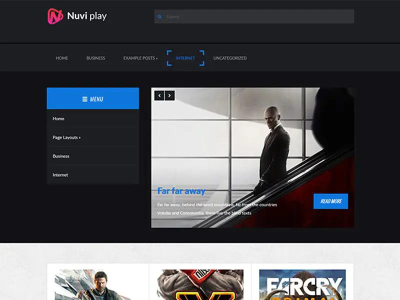 Nuviplay Tema Wordpress gratuito per le aziende