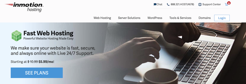 WordPress 호스팅을 사용하면 Inmotion에서 많은 훌륭한 기능을 얻을 수 있습니다.