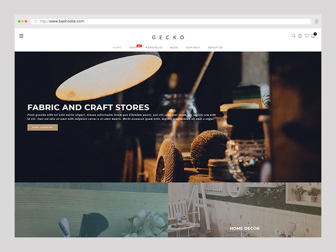 Gecko - Temă puternică Ajax WooCommerce