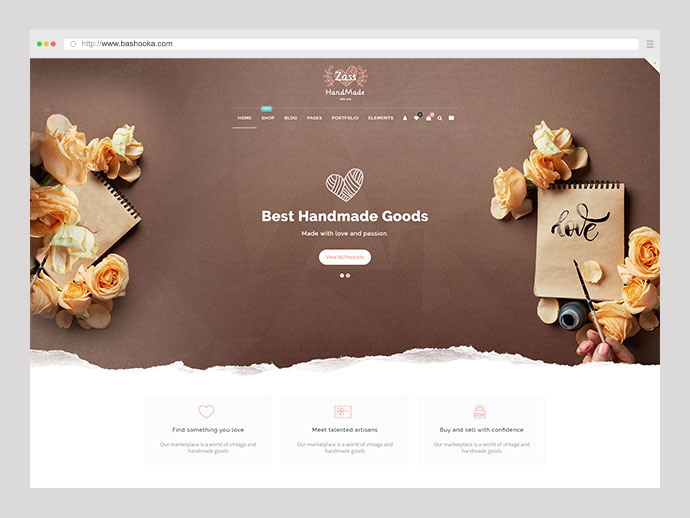 Zass - Tema WooCommerce pentru artiști și artizani lucrați manual