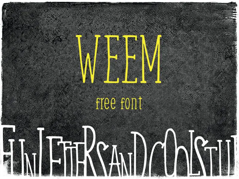 Kostenlose Schriftart