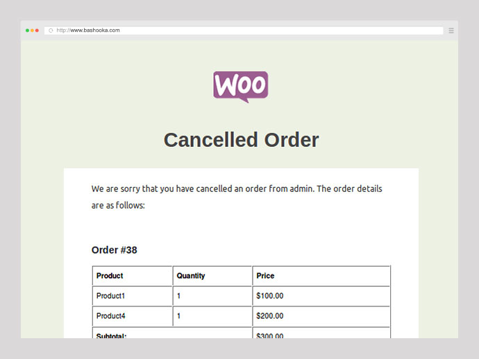 WooCommerce 电子邮件定制器与拖放电子邮件生成器