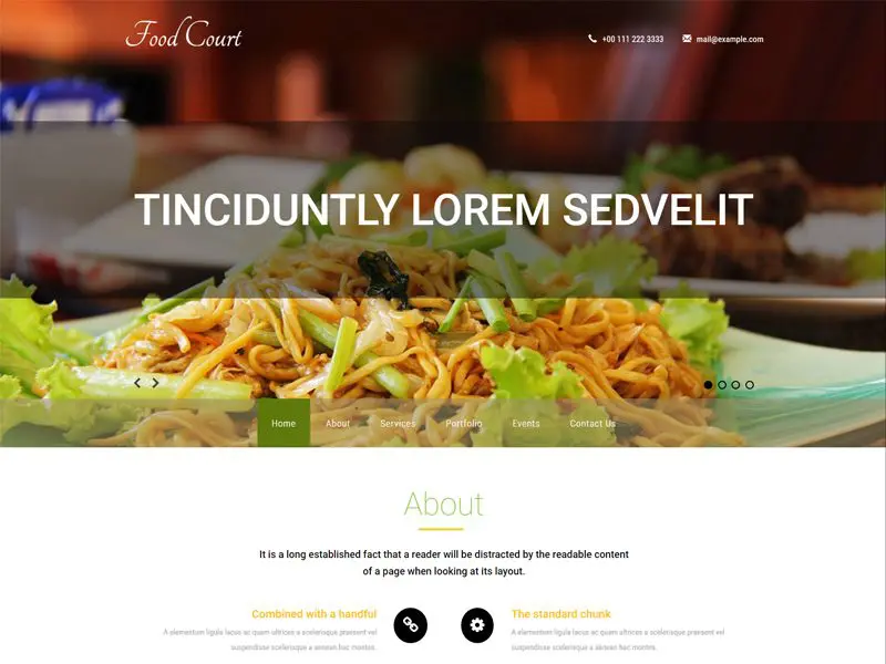 Kostenlose Bootstrap-Hotelvorlage