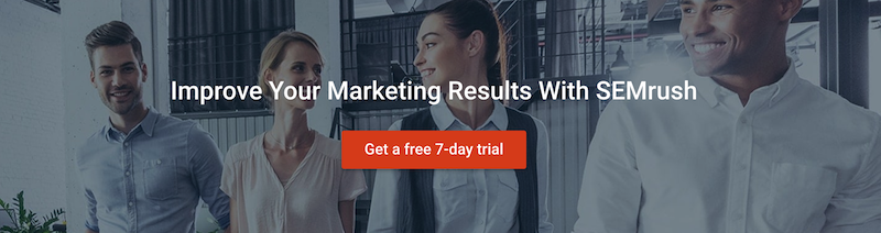 モバイルまたはデスクトップ用のSemrush