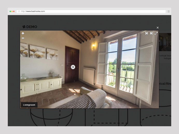 iPanorama 360° - Baukasten für virtuelle Touren für WordPress