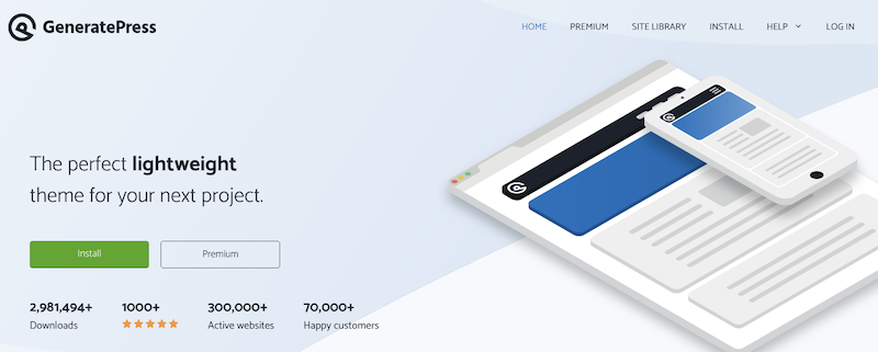 GeneratePress ข้อดีและข้อเสีย