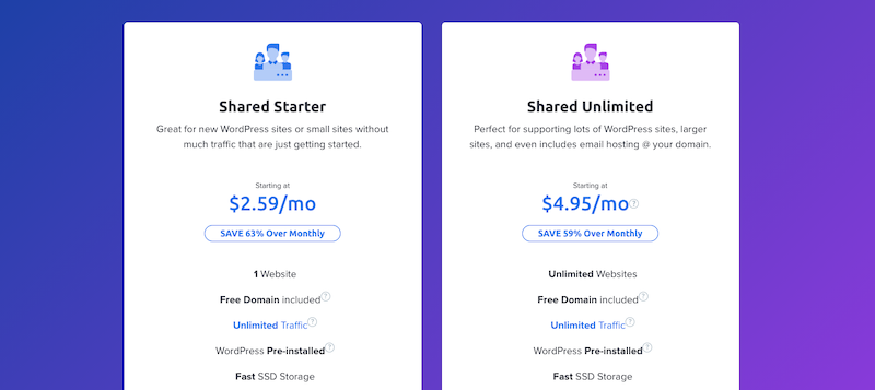 كوبون خصم DreamHost - حتى 63٪ خصم!