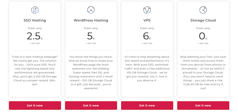 Getspace fiyatlandırması