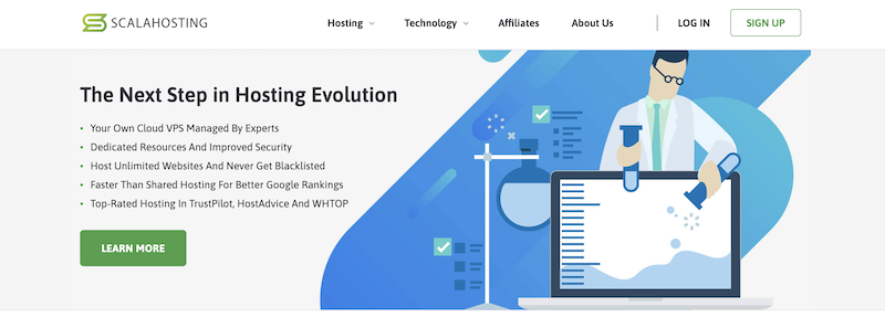 الرمز الترويجي ScalaHosting