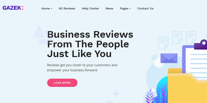 Motyw WordPress Gazek