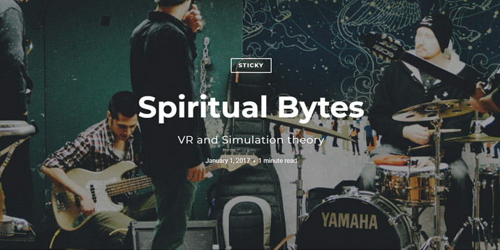 Atramentowy motyw WordPress