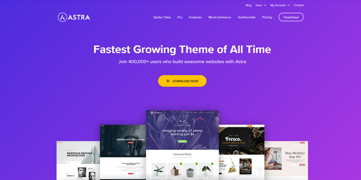 Motyw WordPress Astra